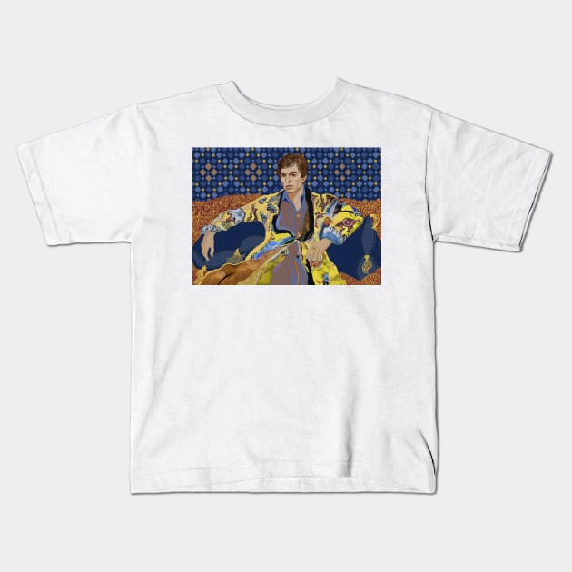 Rudolf Nureyev Kids T-Shirt by argiropulo